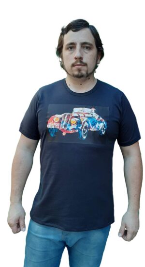 Remera hombre con transfer jersey 24/1