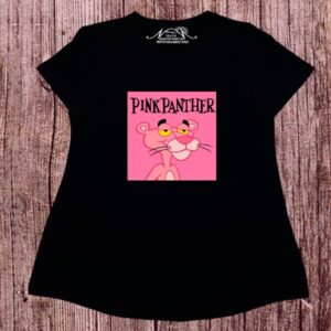 Remeras dibujo digital La pantera rosa.