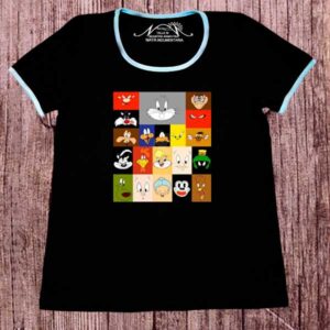 Remeras dibujo digital Looney Tunes.