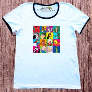 Remeras dibujo digital Looney Tunes.