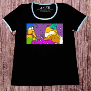 Remeras dibujo digital Los Simpson.