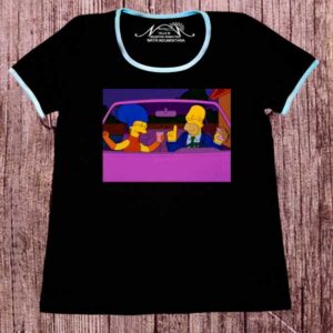 Remeras dibujo digital Los Simpson.