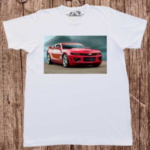 Remeras dibujo digital Chevrolet Camaro.