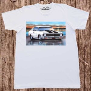 Remeras dibujo digital Chevrolet Chevy.