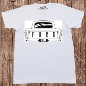 Remeras dibujo digital Ford f100.