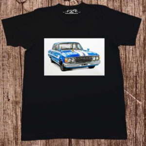 Remeras dibujo digital Ford Falcon.