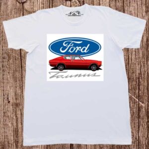 Remeras dibujo digital Ford Taunus.