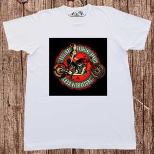 Remeras dibujo digital motos.