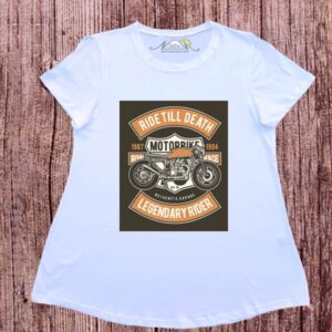 Remeras evase dibujo digital motos.