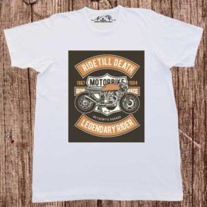 Remeras dibujo digital motos.