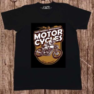 Remeras dibujo digital motos.