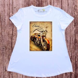 Remeras evase dibujo digital motos.