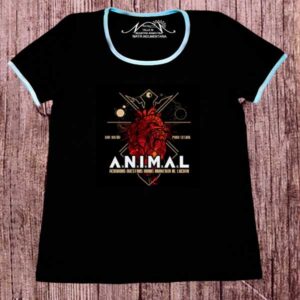 Remeras dibujo digital Animal.