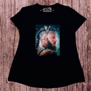 Remeras evase dibujo digital Vikingos.