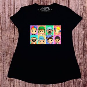 Remeras evase dibujo digital el chavo.
