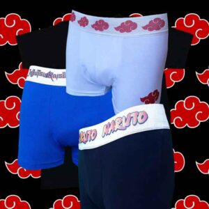 Pack de 3 bóxer Hombre anime. colores variados