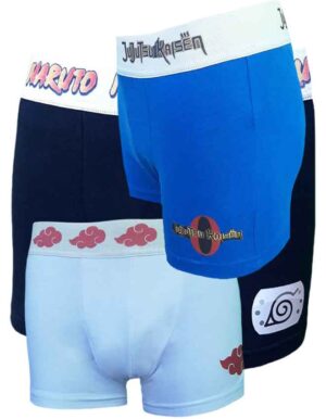 Pack de 6 bóxer Hombre anime. elegir los colores que mas te guste.