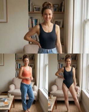 art 2040 molde de body de algodón con lycra talle S al XL