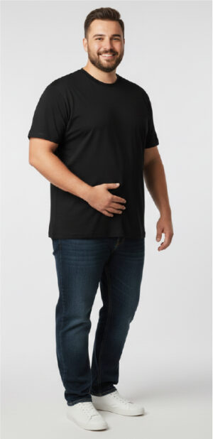 molde en pdf de remera basica talle grande 4-5-6 basicas art2026